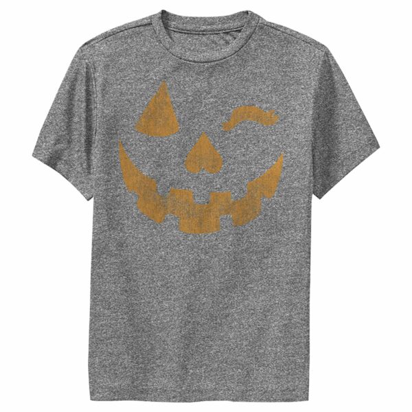 Boy’s Lost Gods Halloween Jack-o’-Lantern Wink Performance Tee