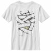 Boy’s Lost Gods Halloween Mummy Face T-Shirt