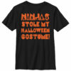 Boy’s Lost Gods Halloween Ninjas Stole Costume T-Shirt
