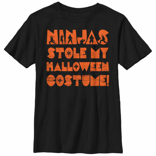 Boy’s Lost Gods Halloween Ninjas Stole Costume T-Shirt