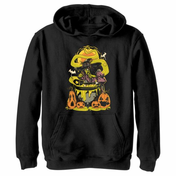 Boy’s Lost Gods Halloween Witches’ Brew Scene Pull Over Hoodie