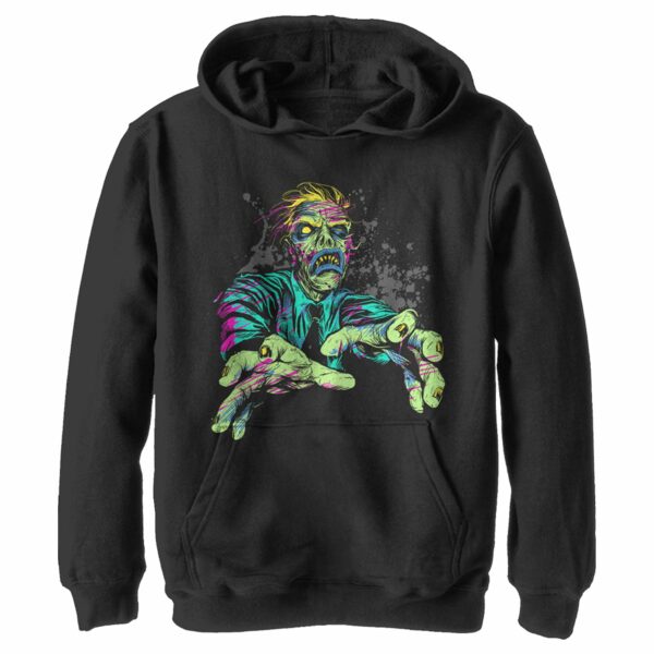 Boy’s Lost Gods Halloween Zombie Attack Pull Over Hoodie