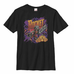 Boy’s Marvel Guardians of the Galaxy Halloween Rocket T-Shirt