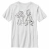 Boy’s Marvel WandaVision Outline Sketch T-Shirt