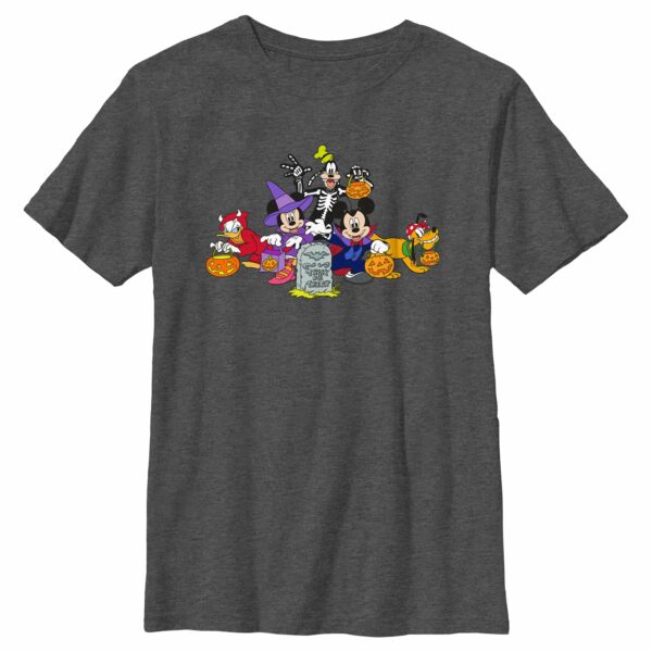 Boy’s Mickey & Friends Halloween Group Shot T-Shirt