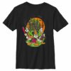 Boy’s Mickey & Friends Halloween Haunted House Crew T-Shirt