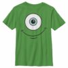 Boy’s Monsters Inc Mike Wazowski Eye Smile T-Shirt