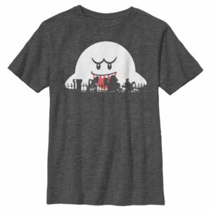 Boy’s Nintendo Halloween Boo Silhouettes T-Shirt