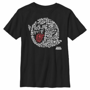 Boy’s Nintendo Super Mario Boo Ghost Mosaic T-Shirt