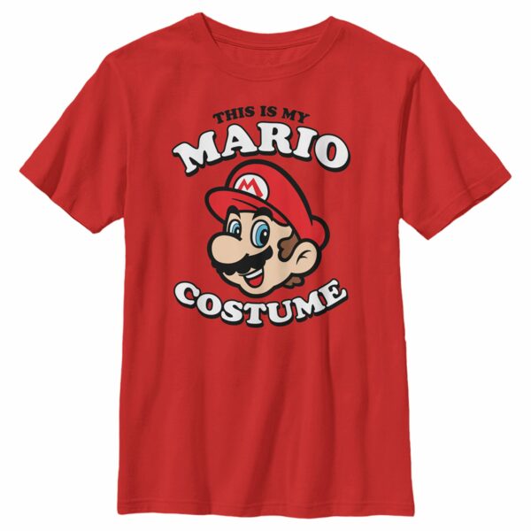 Boy’s Nintendo This is my Mario Costume T-Shirt