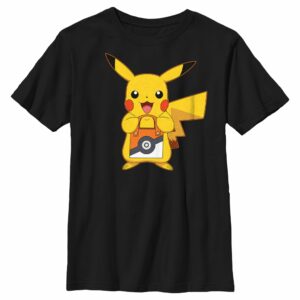 Boy’s Pokemon Halloween Pikachu Trick-or-Treat T-Shirt