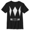 Boy’s Power Rangers Black Ranger Costume Tee T-Shirt