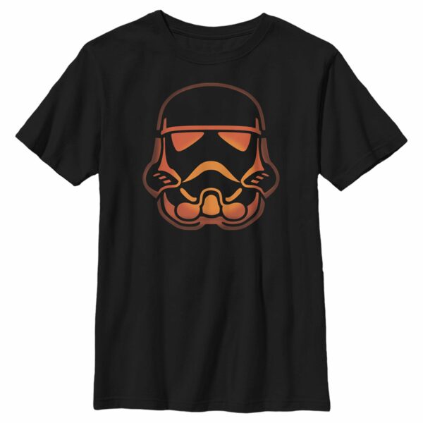 Boy’s Star Wars A New Hope Halloween Stormtrooper Pumpkin T-Shirt