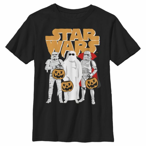 Boy’s Star Wars A New Hope Stormtrooper Halloween Costumes T-Shirt