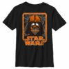 Boy’s Star Wars Halloween Darth Vader Spider Webs Logo T-Shirt