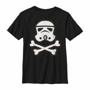 Boy’s Star Wars Halloween Stormtrooper Crossbones T-Shirt