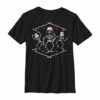 Boy’s Star Wars Halloween Vader Skeleton Dance T-Shirt