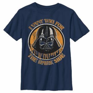 Boy’s Star Wars Halloween Vant You Vader T-Shirt