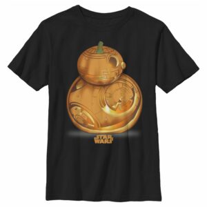 Boy’s Star Wars The Force Awakens Halloween Pumpkin BB-8 T-Shirt