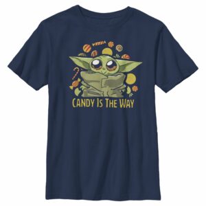 Boy’s Star Wars The Mandalorian Follow the Candy T-Shirt