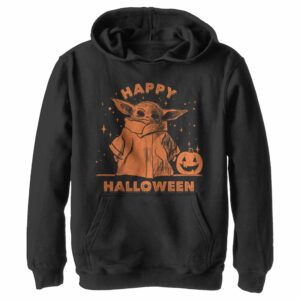 Boy’s Star Wars The Mandalorian Grogu Trick or Treat Pull Over Hoodie