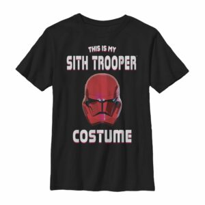 Boy’s Star Wars The Rise of Skywalker Halloween Sith Trooper Costume T-Shirt