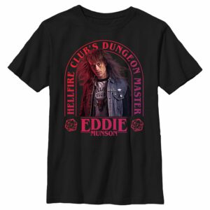 Boy’s Stranger Things Hellfire Club Dungeon Master Eddie T-Shirt