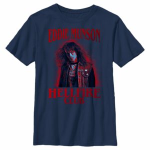 Boy’s Stranger Things Hellfire Club Eddie Munson T-Shirt