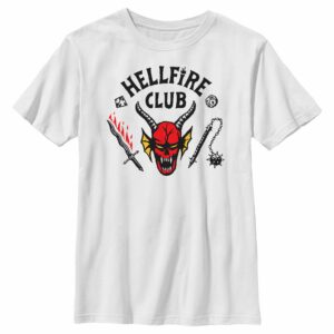 Boy’s Stranger Things Welcome to the Hellfire Club T-Shirt