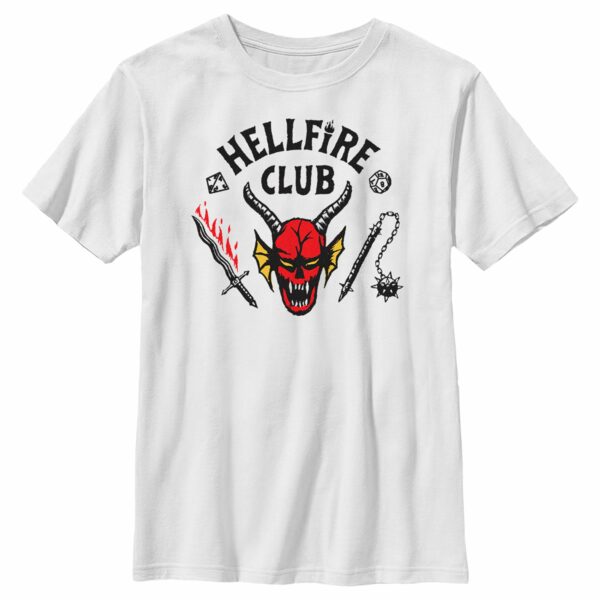 Boy’s Stranger Things Welcome to the Hellfire Club T-Shirt