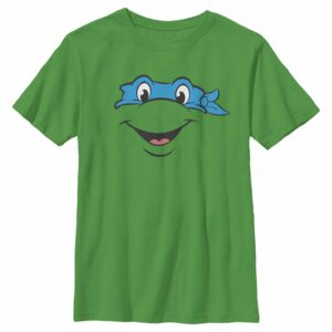 Boy’s Teenage Mutant Ninja Turtles Leonardo Face T-Shirt