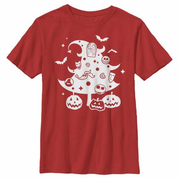 Boy’s The Nightmare Before Christmas Character Christmas Tree T-Shirt