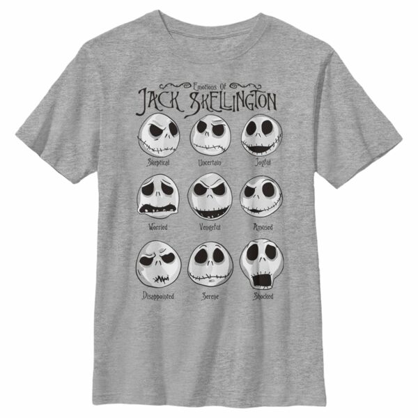 Boy’s The Nightmare Before Christmas Emotional Jack Skellington T-Shirt