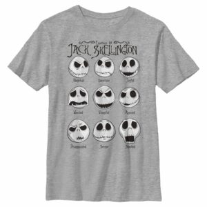 Boy’s The Nightmare Before Christmas Emotions Of Jack Skellington T-Shirt