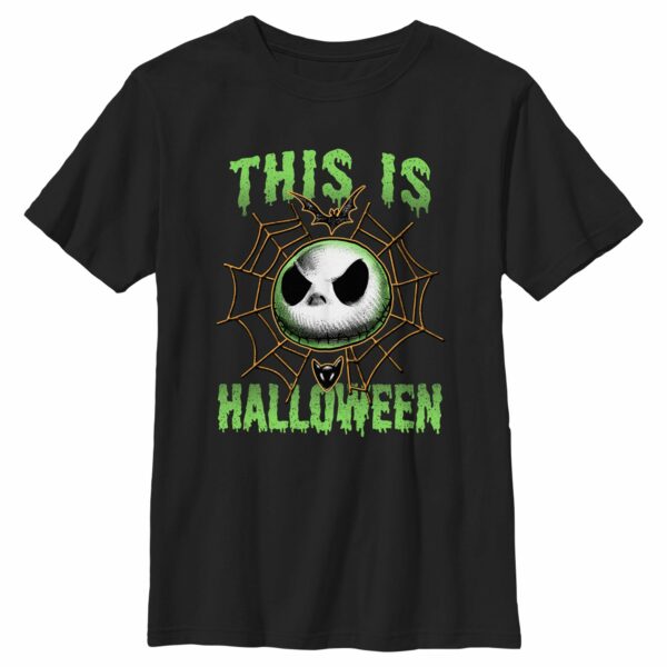 Boy’s The Nightmare Before Christmas This Is Halloween Jack Face T-Shirt