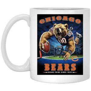 Chicago Bears Bears Pride Since 1920 Nfl Theme Art Mug Shirt Sweatshirt Long Sleeve Hoodie Tank Mug