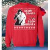 Chris Farley Dear Santa I’Ve Been Naughty Christmas Sweater