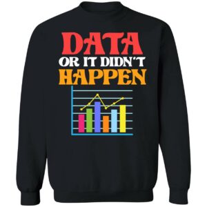 Data Or It DidnT Happen Sweatshirt 1