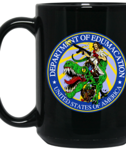 Department Of Edumacation United States Of America T Rex Jesus Mug Shirt Sweatshirt Long Sleeve Hoodie Tank Mug 2