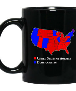 Dumbfuckistan Election Map Republican Edition Mug Shirt Sweatshirt Long Sleeve Hoodie Tank Mug 1