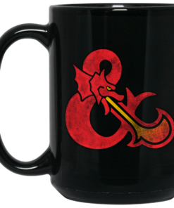 Dungeons Dragons DND Logo Mug Shirt Sweatshirt Long Sleeve Hoodie Tank Mug 2