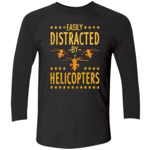 Easily Distracted By Helicopters Sweatshirt 2