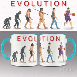 Evolution of Basketball mug