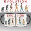 Evolution of Fishing mug
