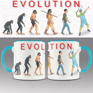 Evolution of Tennis mug