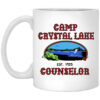 Friday The 13th Camp Crystal Lake Counselor Girls Ringer Mug Shirt Sweatshirt Long Sleeve Hoodie Tank Mug