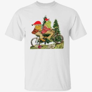 Frog And Toad On The Bike Christmas Sweatshirt