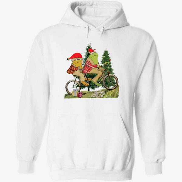 Frog And Toad On The Bike Christmas Sweatshirt