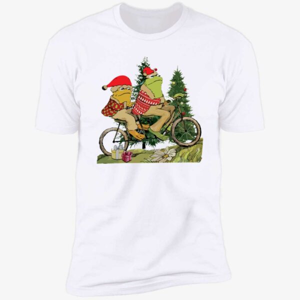 Frog And Toad On The Bike Christmas Sweatshirt