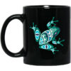 Frog Pacific Northwest Native American Indian Style Art Mug Shirt Sweatshirt Long Sleeve Hoodie Tank Mug